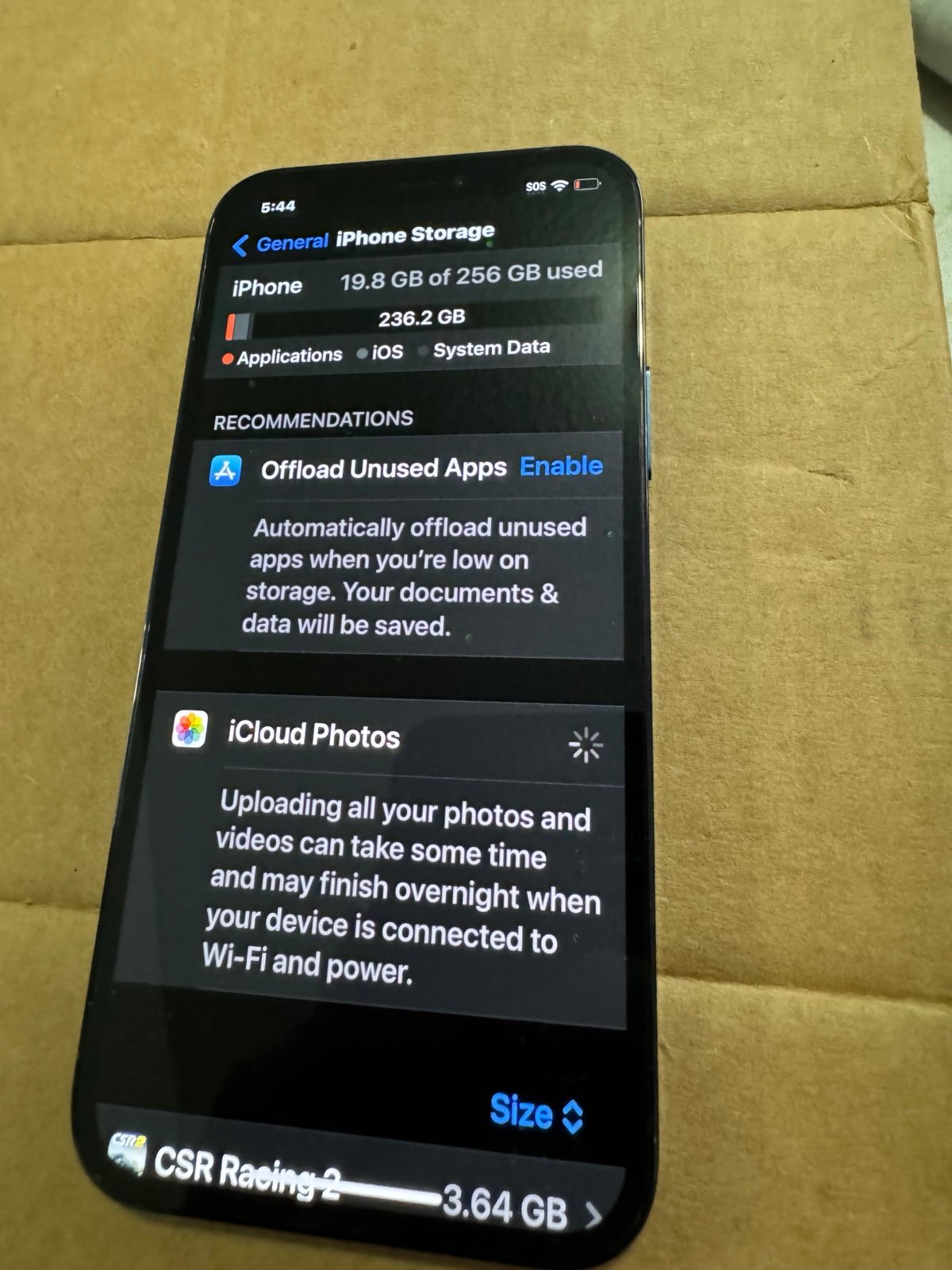 Apple iPhone 12 Pro 256 GB in Pacific Blue for Unlocked 5Z95