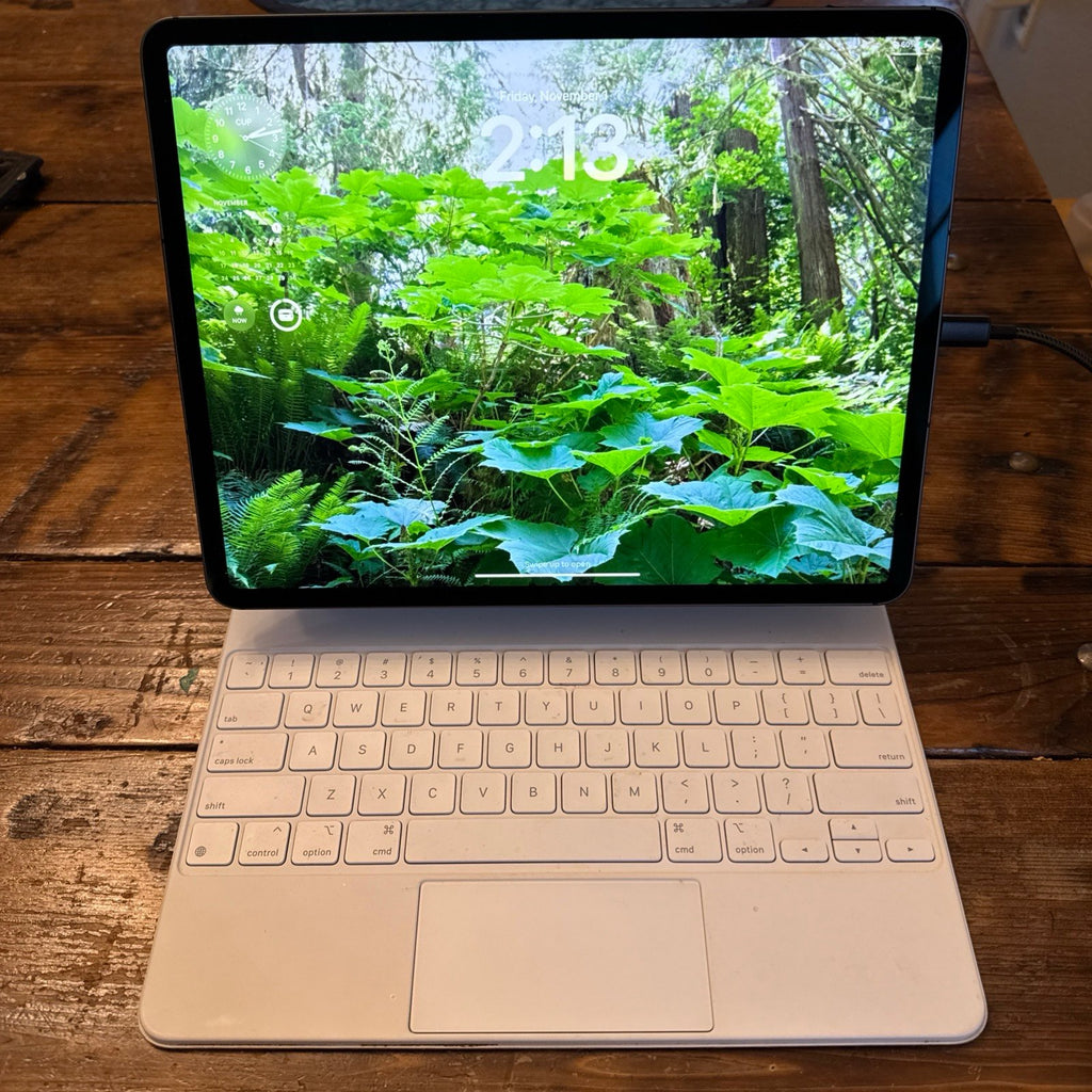 Apple iPad Pro 12.9�?5th Generation with Magic Keyboard 9W28