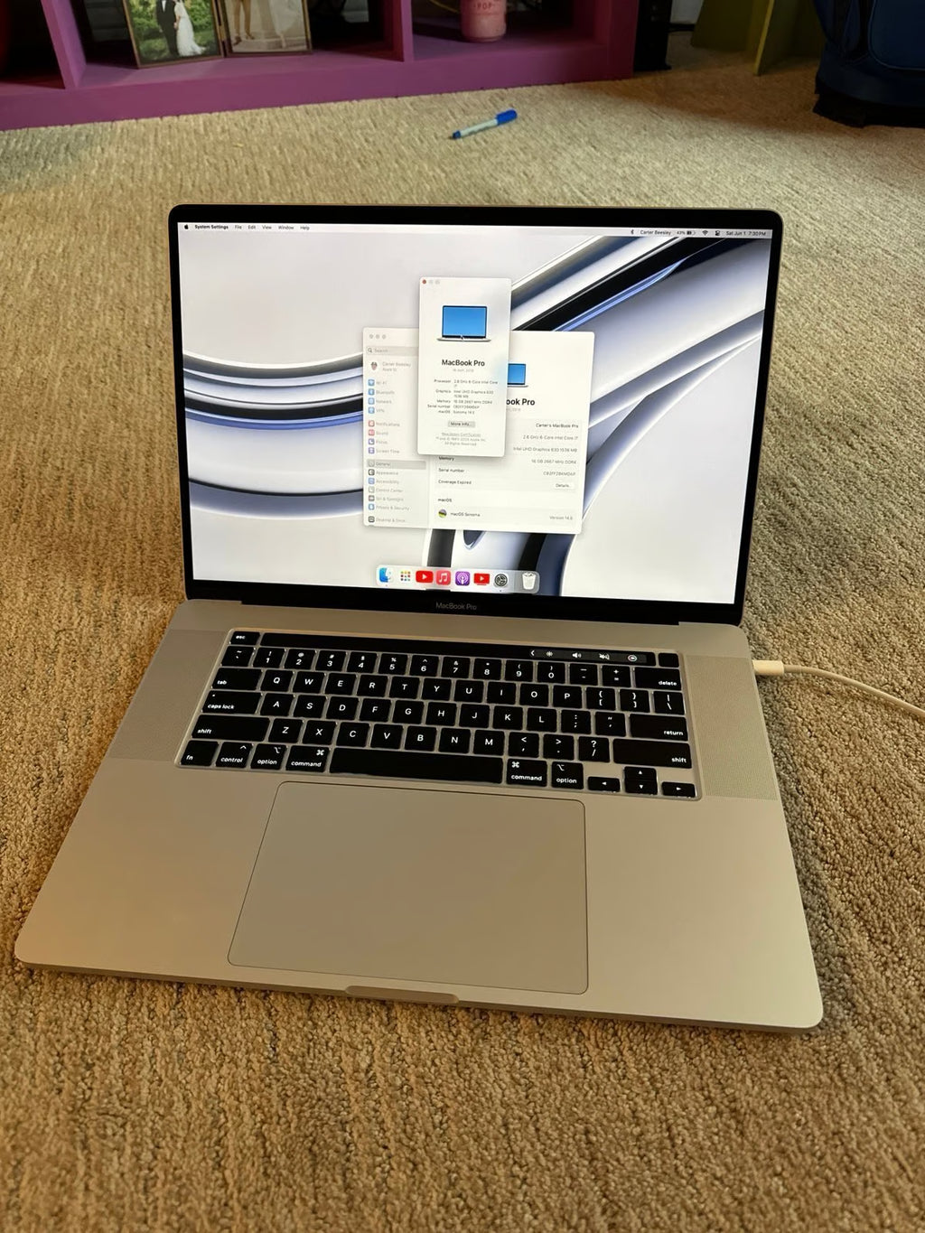 Apple MacBook Pro 16鈥?2019 6X89