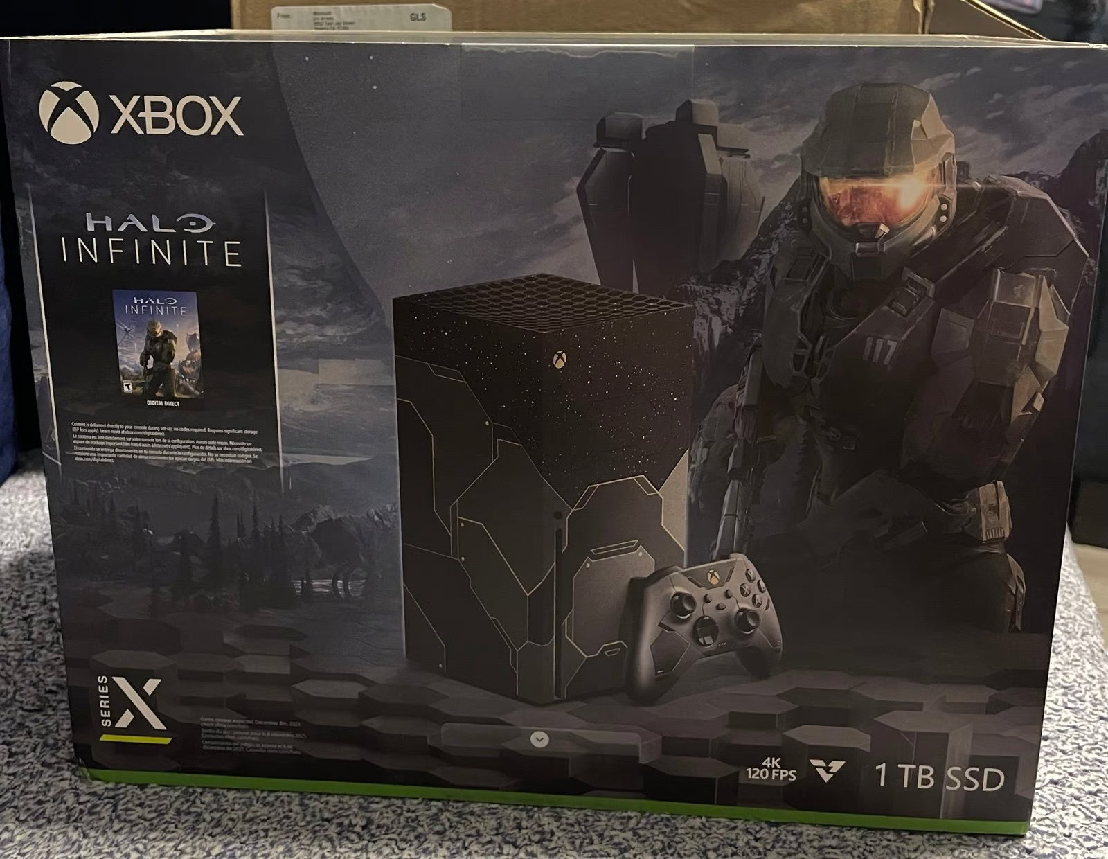 Microsoft Xbox series x Halo infinite limited edition 6M68