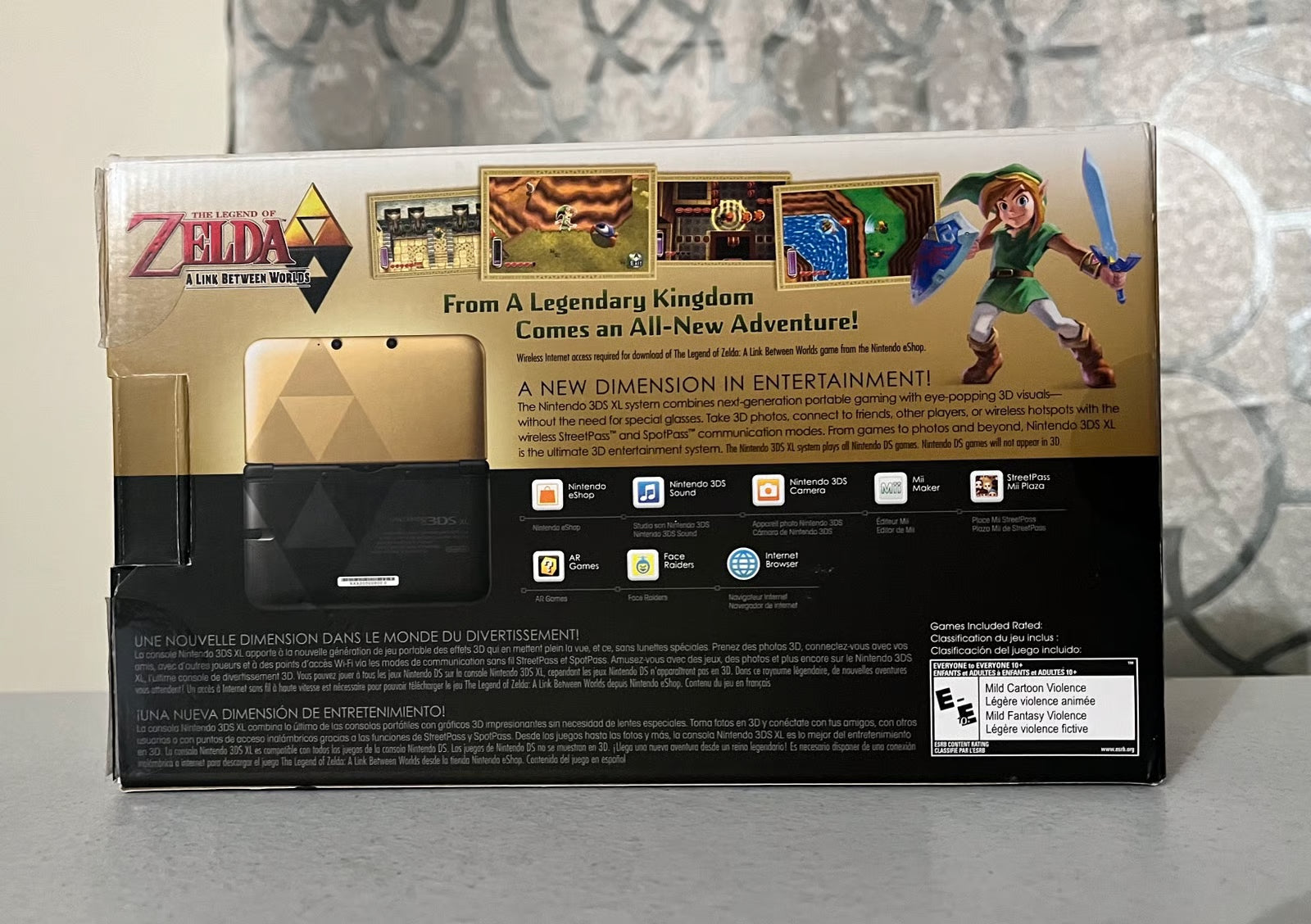 Nintendo 3DS XL The Legend of Zelda edition