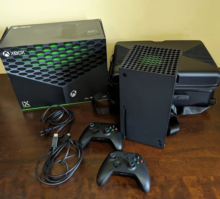Microsoft Xbox Series X Black Console 1G93