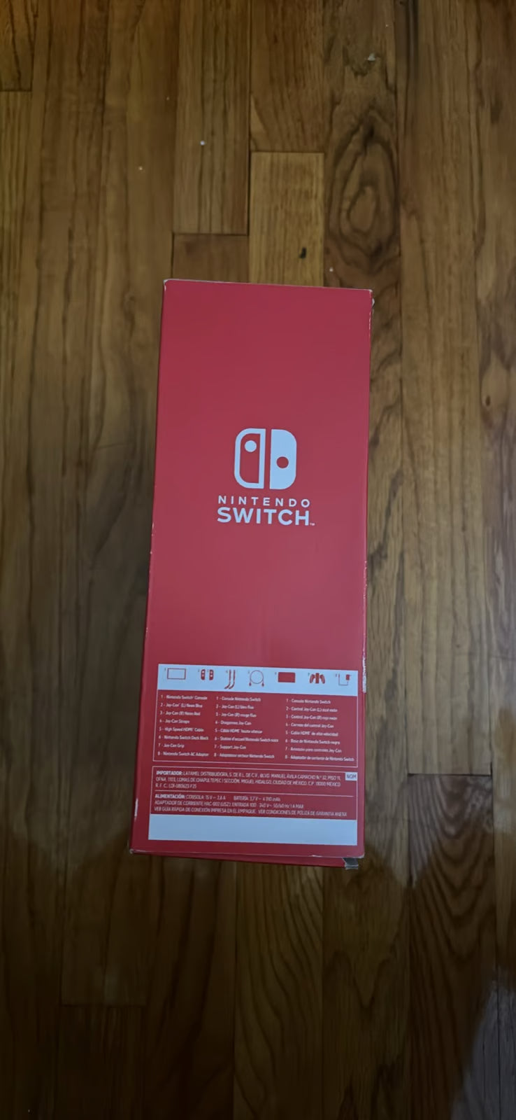 Nintendo switch console oled 7T68