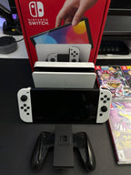 Nintendo Switch OLED Bundle + Pokemon Arceus + Pokemon Scarlet + More 9O85