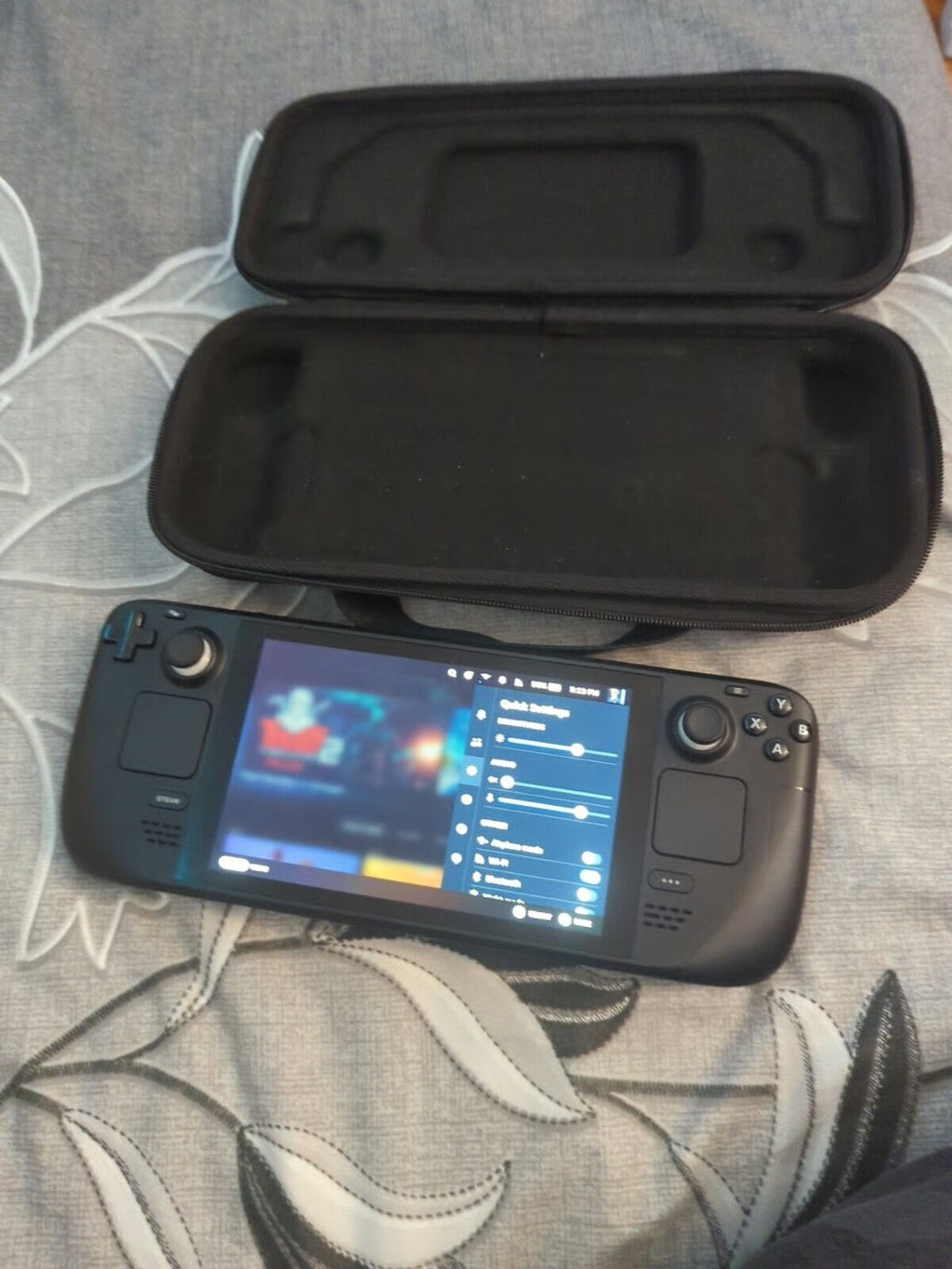 Valve Steam Deck LCD 512gb Upgraded Gaming Handheld Grade A+ with Case|Charger 5N38