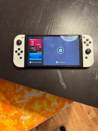 White OLED Nintendo Switch Bundle 5N73