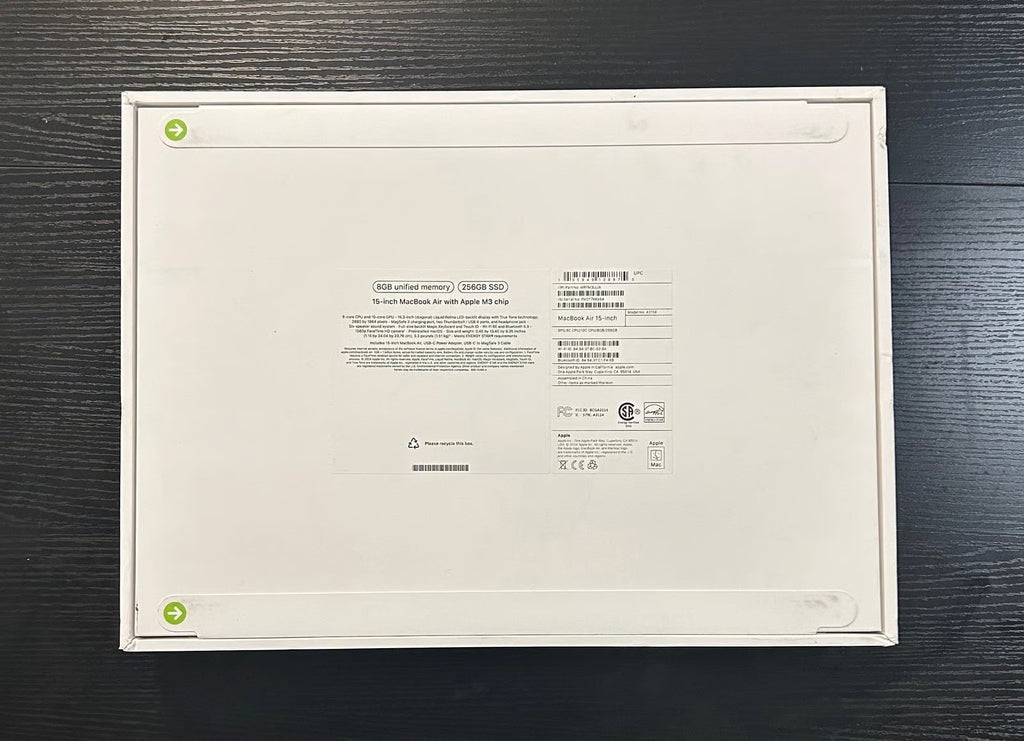 (BRAND NEW) 2024 MacBook Air 256GB (M3 Chip) 15-Inch  6D28