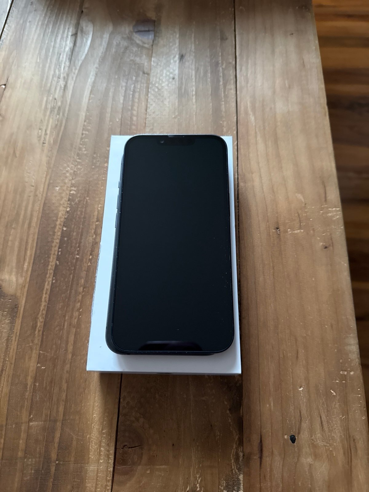 iPhone 14  midnight (edited color) with Otterbox case and charger UNLOCKED 9K71