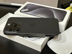 Apple iPhone 15 pro 128 gb Black titanium UNLOCKED 8R67
