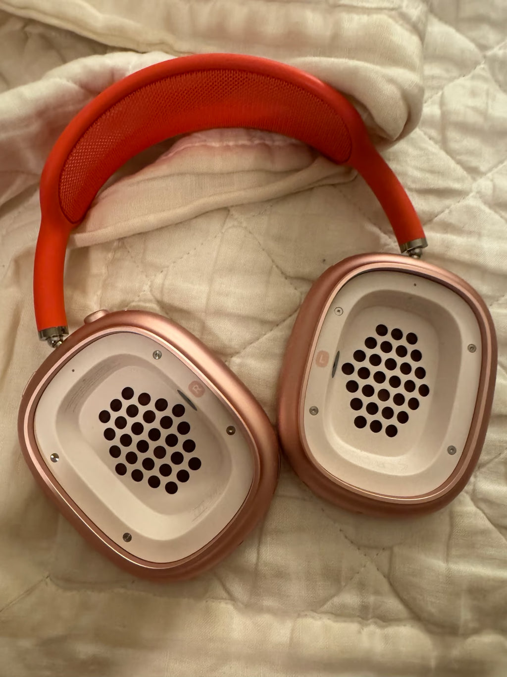 Apple AirPods Max Wireless Over-Ear Headphones Pink MGYM3AM/A - Excellent 1Y89