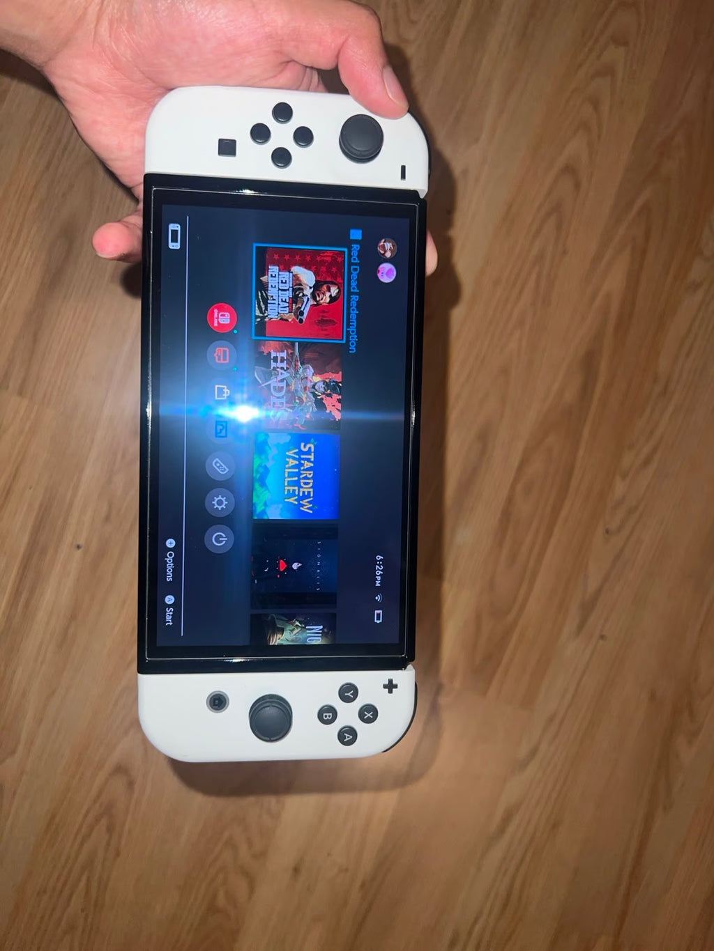Nintendo switch oled console 6U27