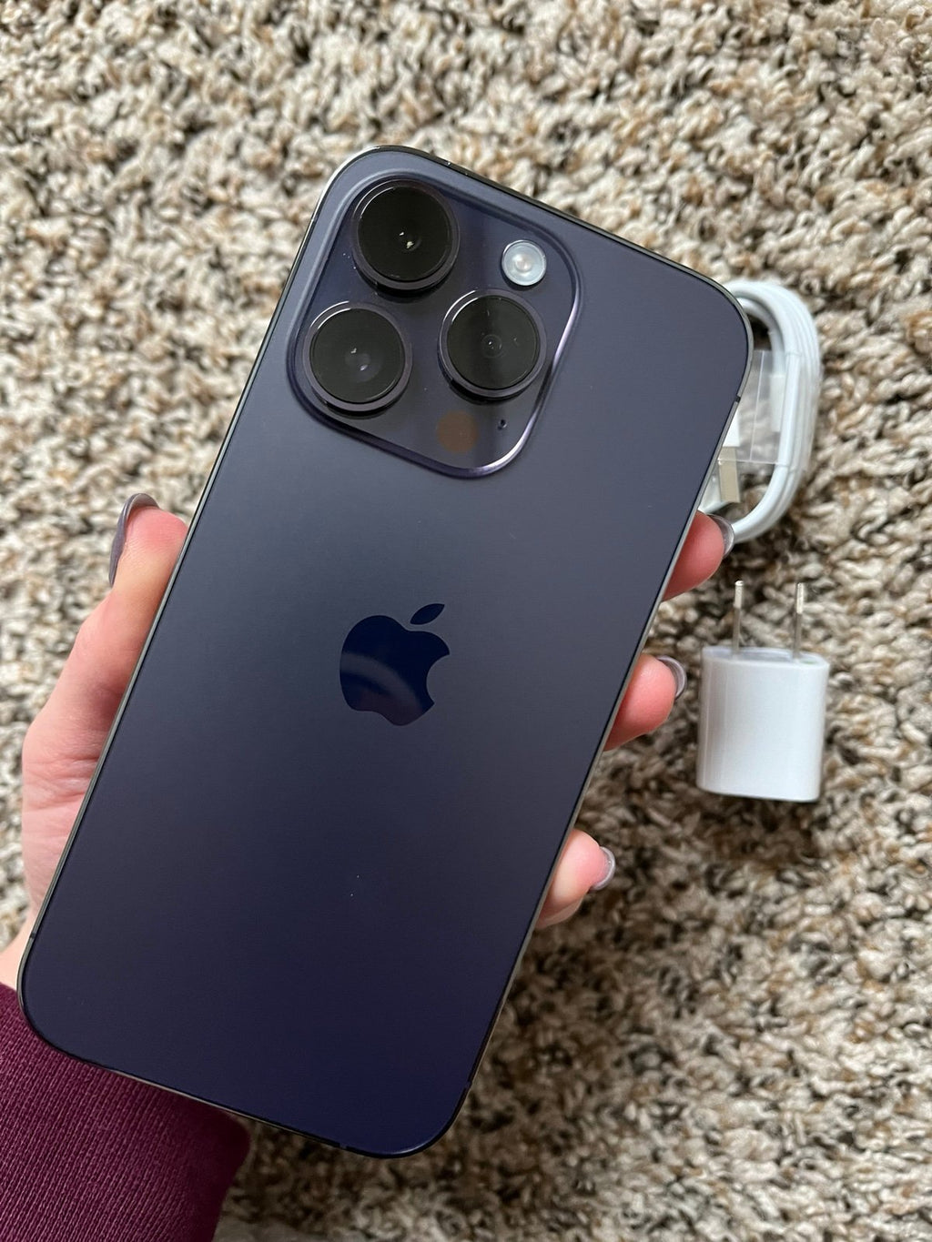 Apple iPhone 14 Pro 128 GB in Deep Purple for Unlocked 2D97