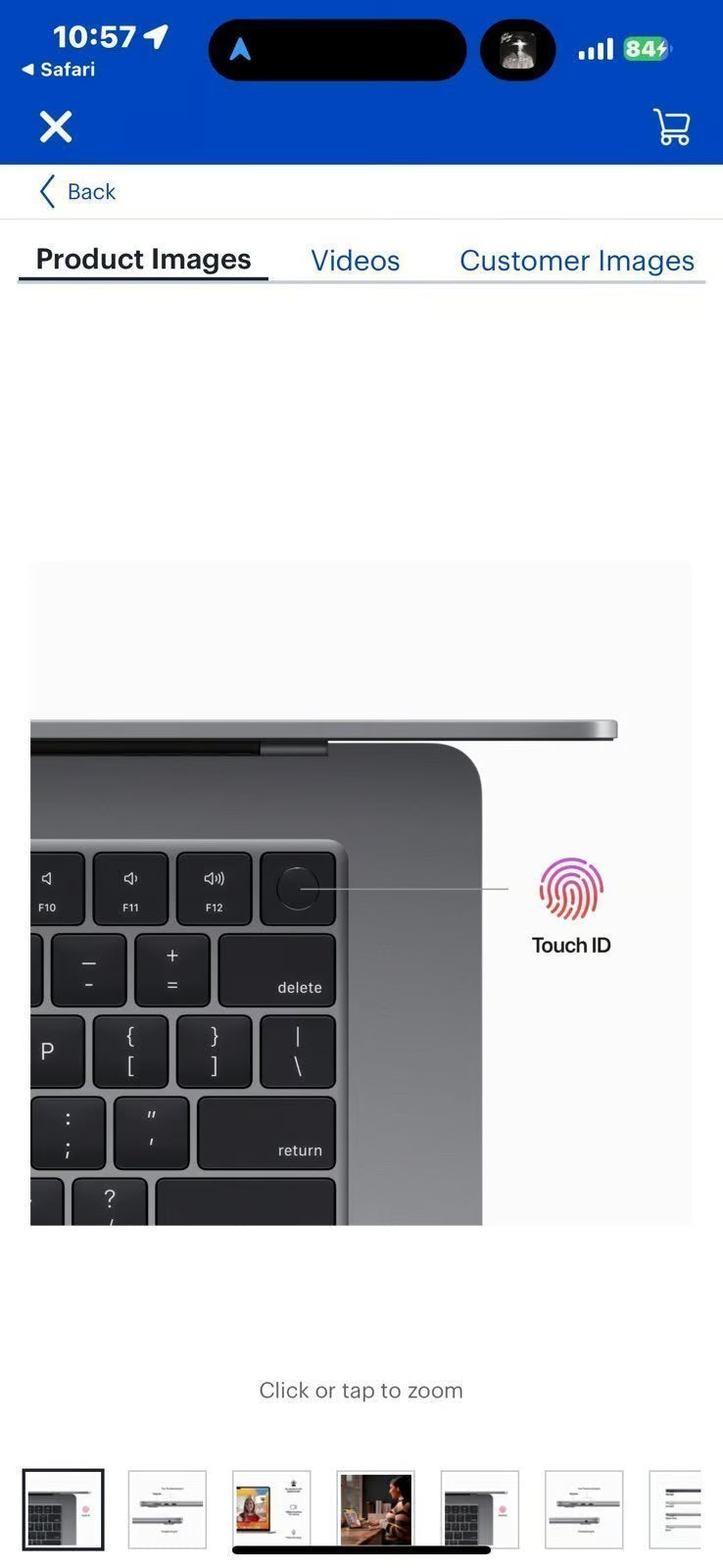 Apple Macbook Air 15in M2 3.49 GHz 512GB SSD 7L18