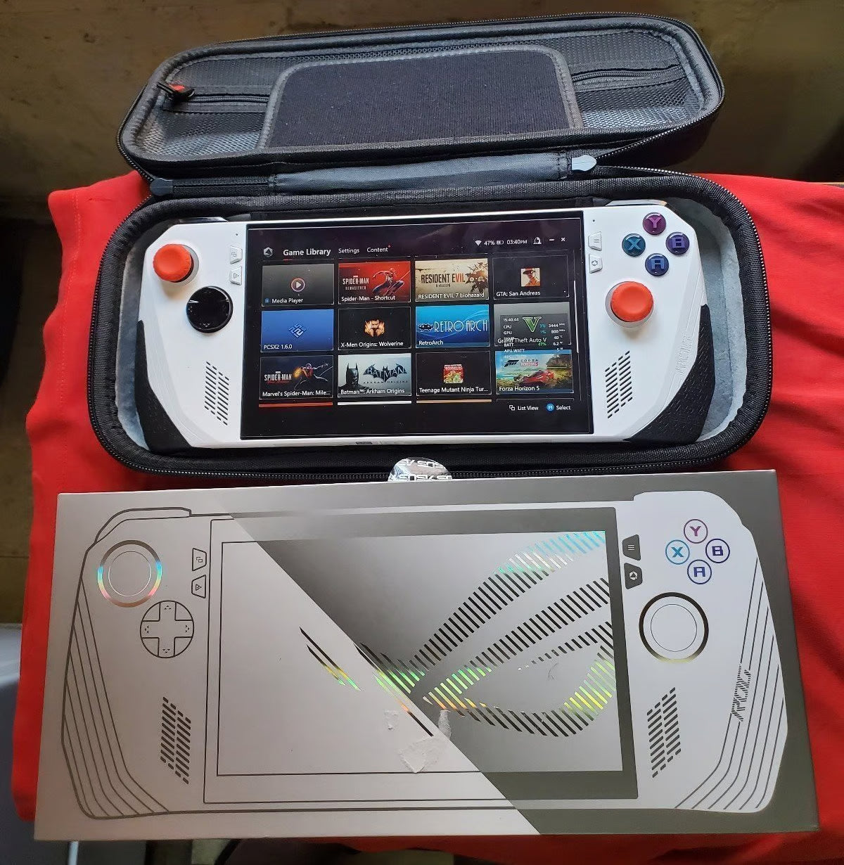 Asus ROG Ally Z1 Extreme 2Tb SSD(sd card reader works!) 1L86