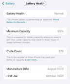 Unlocked Apple iPhone 15 Pro Max 1TB Natural Titanium w/AppleCare and Case 1K27