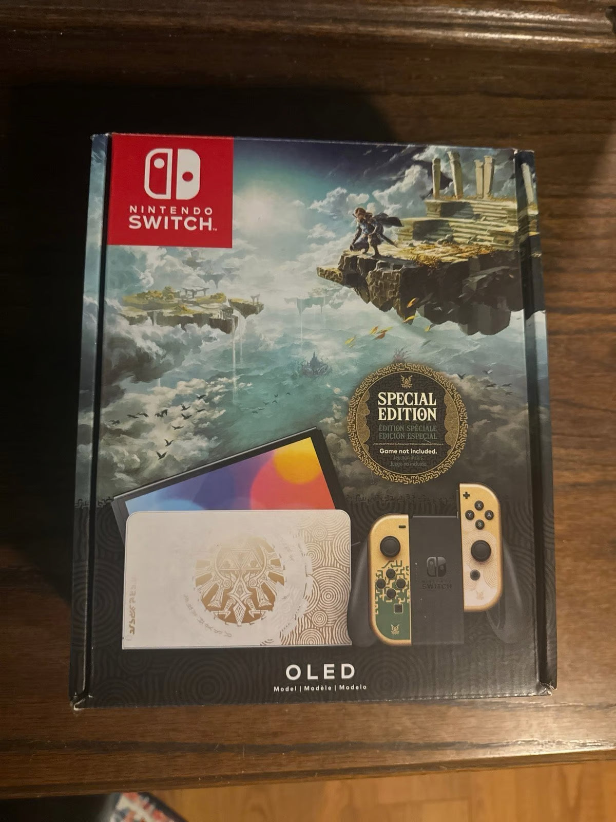 Nintendo Switch OLED - Zelda Special Edition Tear of the Kingdom TOTK 1C83