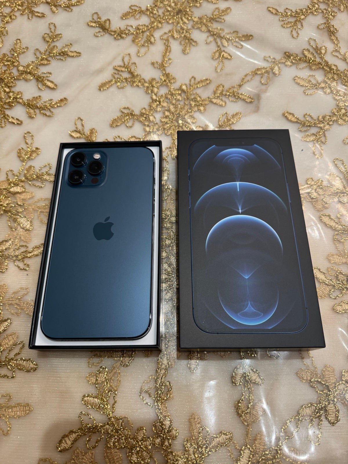 Apple iPhone 12 Pro Max 512GB in Pacific Blue for Unlocked 6B88