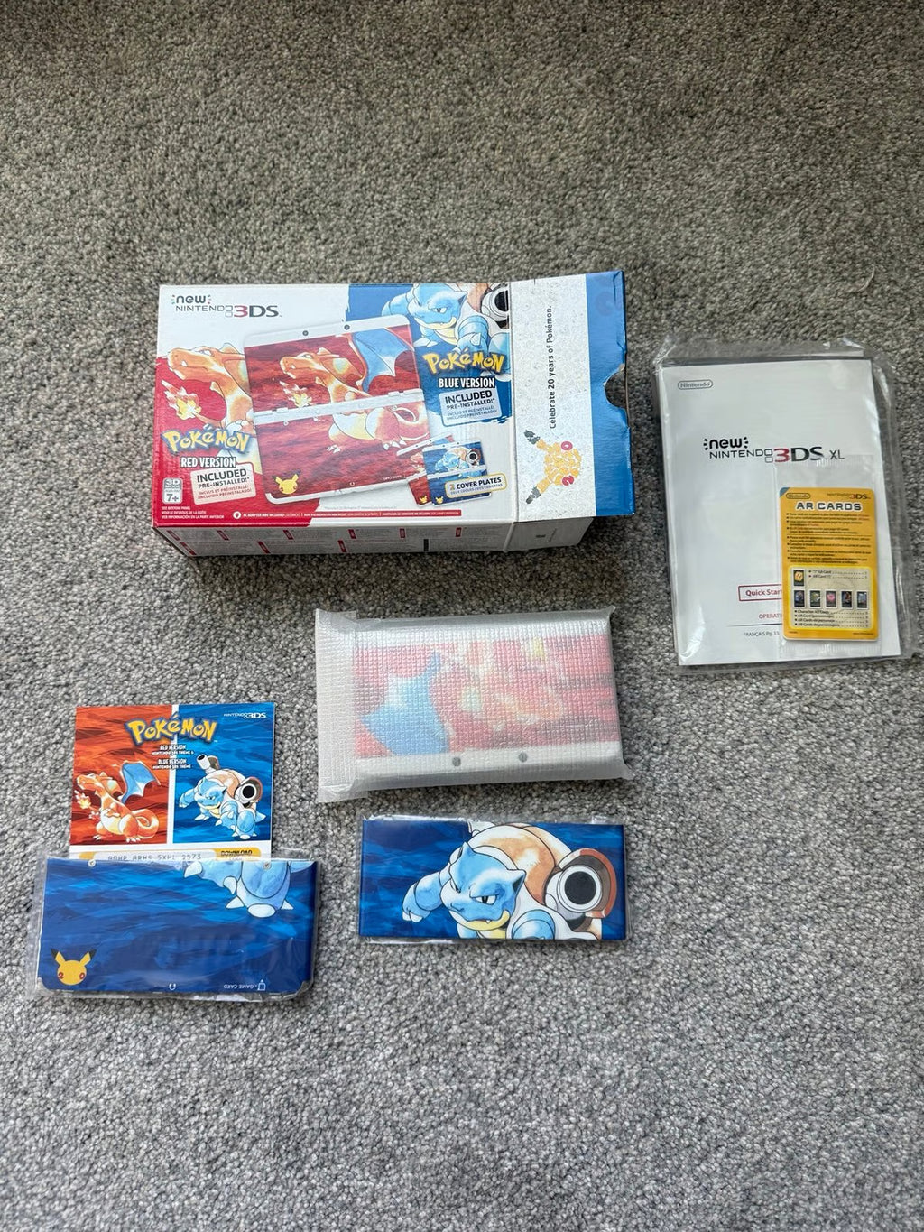 New Nintendo 3ds 20th anniversary pokemon edition