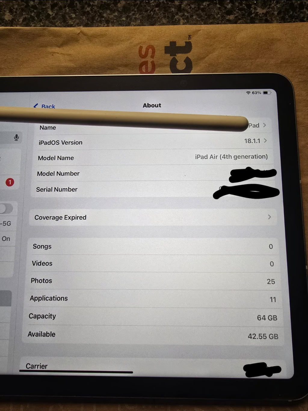 iPad Air 4th Generation 1Q32