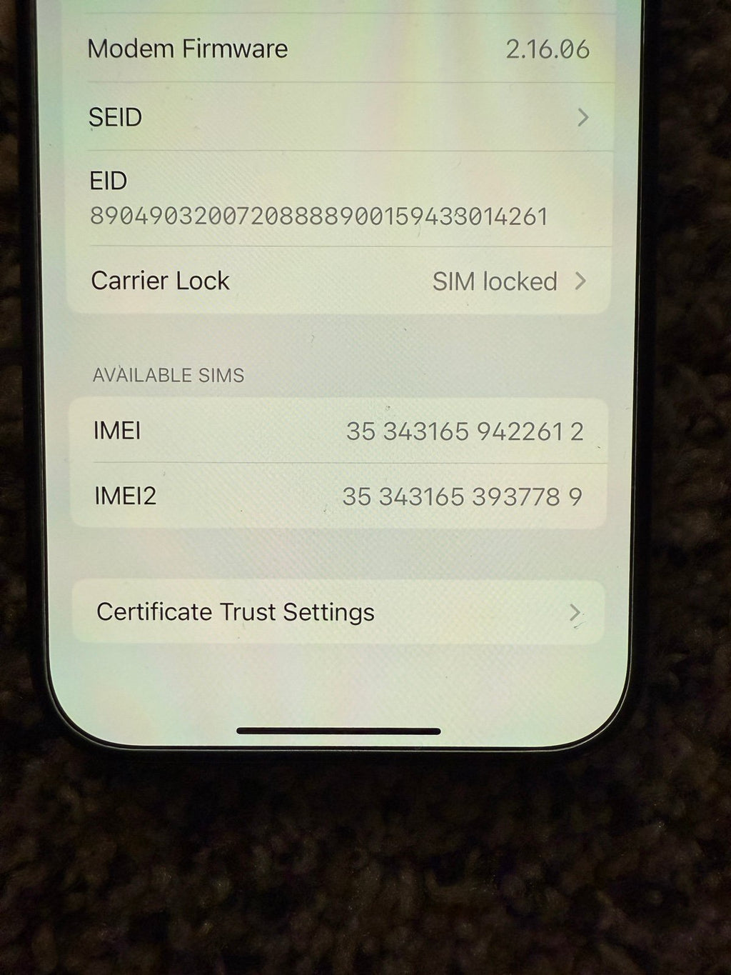 iPhone 15 Pro 128GB Unlocked 7P32