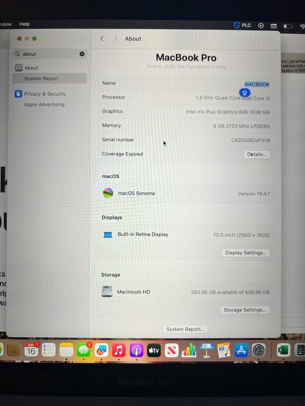 Apple MacBook Pro with Touch Bar screen !! 2W72