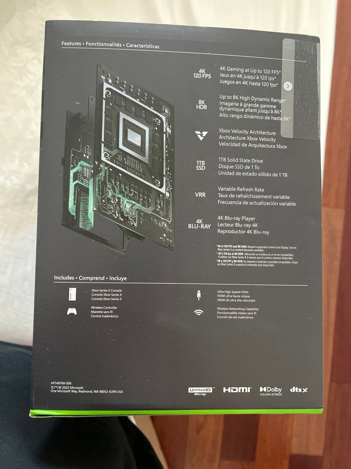 Microsoft Xbox Series X Black 1 TB Console 1V23