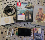 Nintendo Switch OLED Limited Edition Zelda Edition Bundle 3Z82