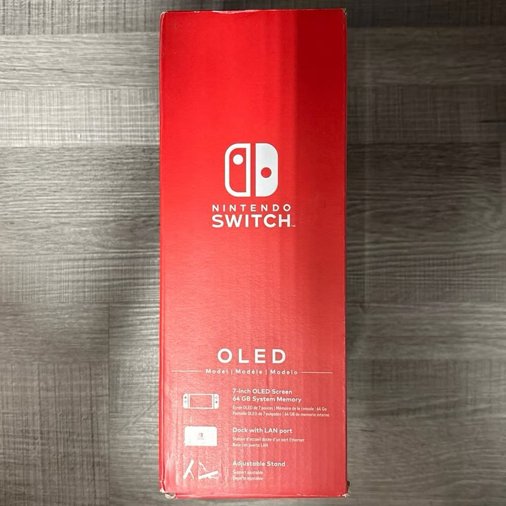 Nintendo Switch - OLED Model with Neon Red & Neon Blue Joy-Con 8Q93