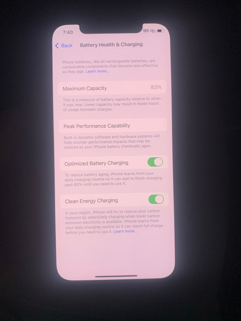 iPhone 12 64 GB unlocked 5D16