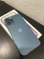 铮?iPhone 12 Pro Max 256GB Blue Unlocked and iPhone 12 bundled post 3E22