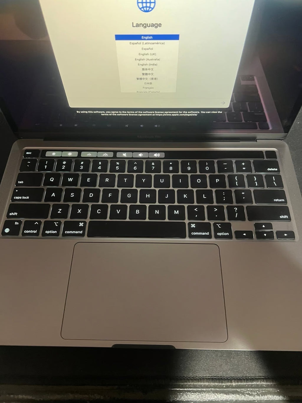 macbookpro m1 2J22