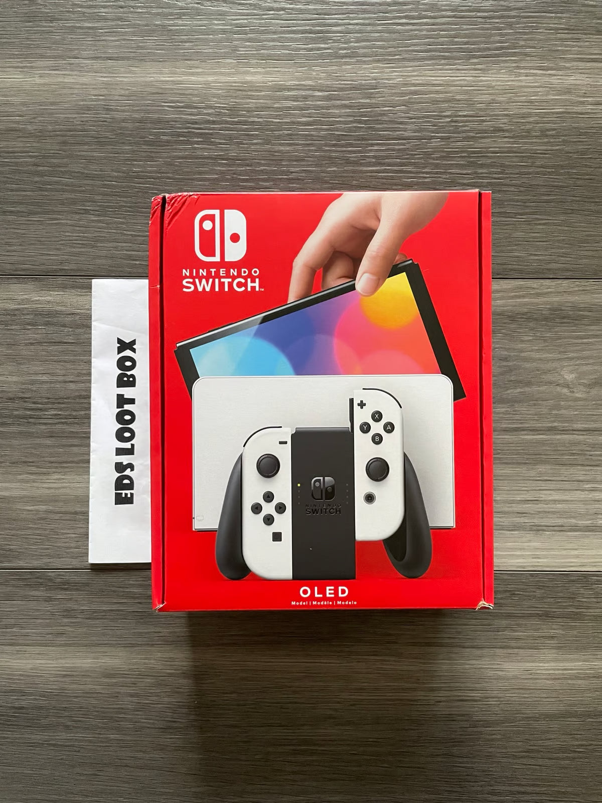Nintendo Switch WHITE OLED Brand New 6H26