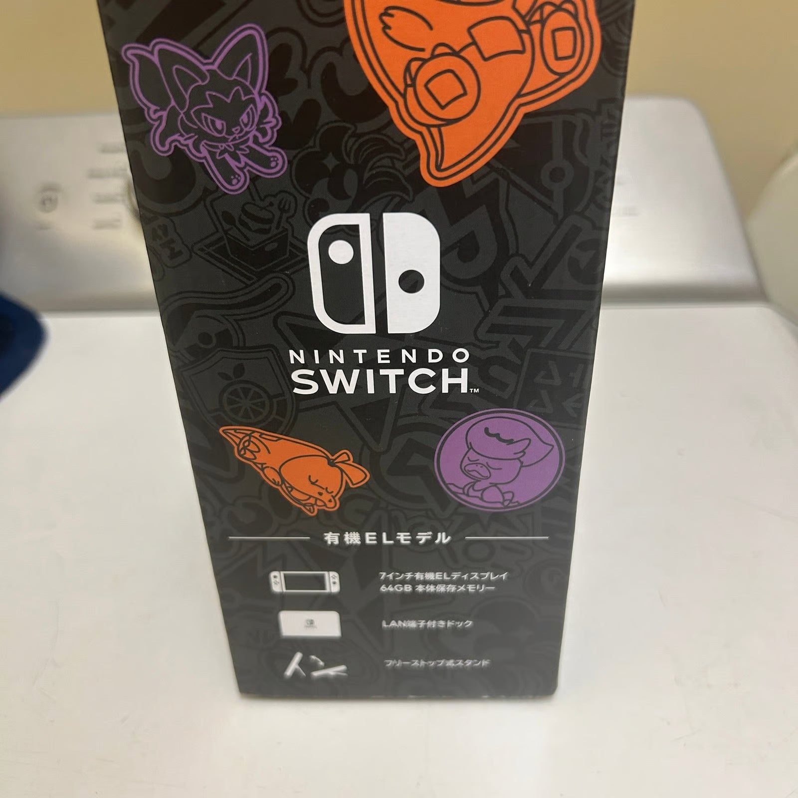 Nintendo Switch OLED Model: Pokemon Scarlet & Violet Edition Japanese USA new 5G27