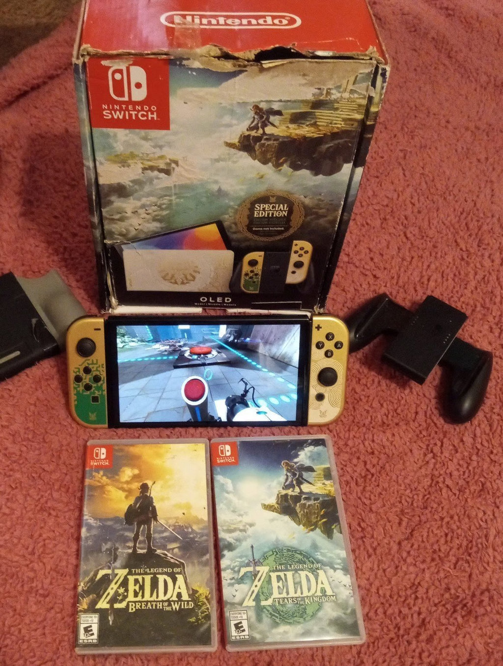 zelda tears of the kingdom Nintendo switch oled 3O69