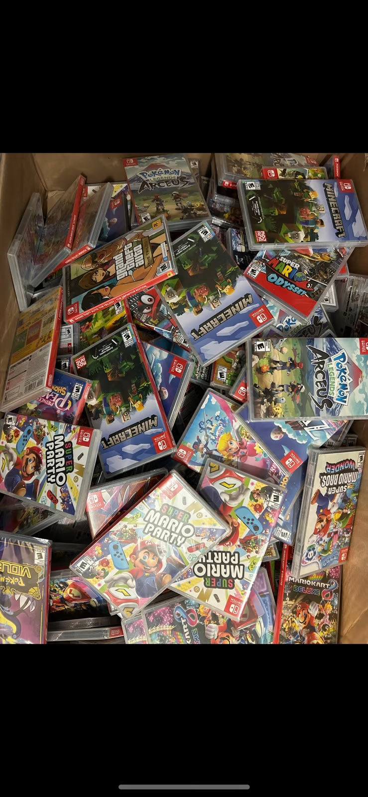 Nintendo Switch new + 4 games 8F17