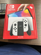 Nintendo Switch (OLED model) with White Joy-Con new in box 6K79