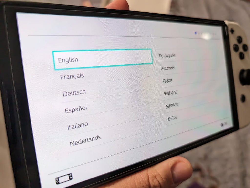 Nintendo Switch Oled white 6T29