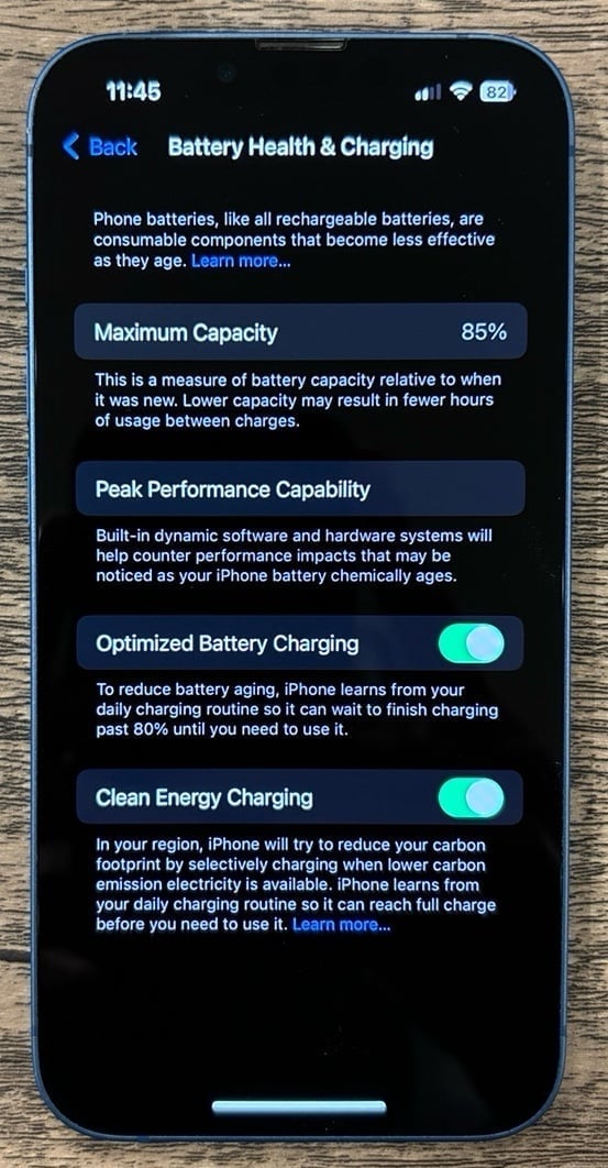 iPhone 13 128GB Unlocked w/ Charger & Original Box 5T99