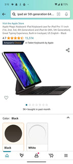 Apple iPad Air 5th Generation 64 GB in Space Gray 1S31