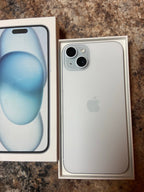 Blue iPhone 15 Plus Verizon 1K61
