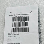 Apple iPhone 13 MINI 128GB UNLOCKED Midnight Great Condition 2H92