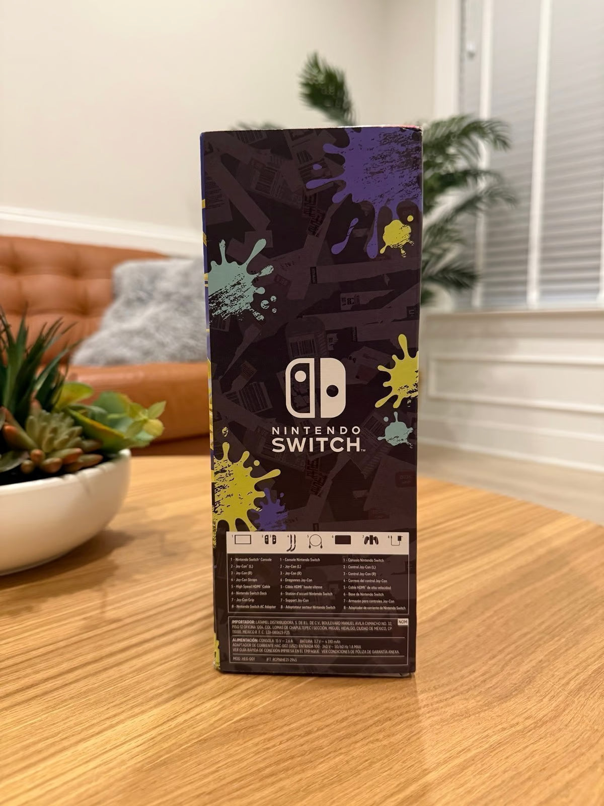 Nintendo Switch OLED Splatoon. Brand New. Never Opened. 3K96