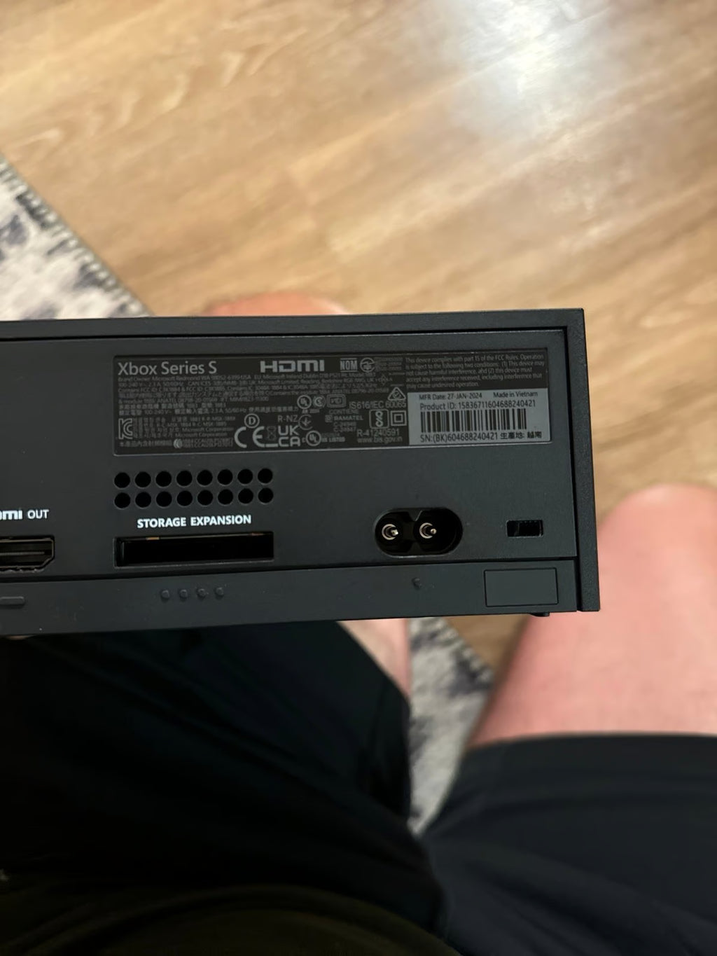 Xbox series s 1tb 8F58