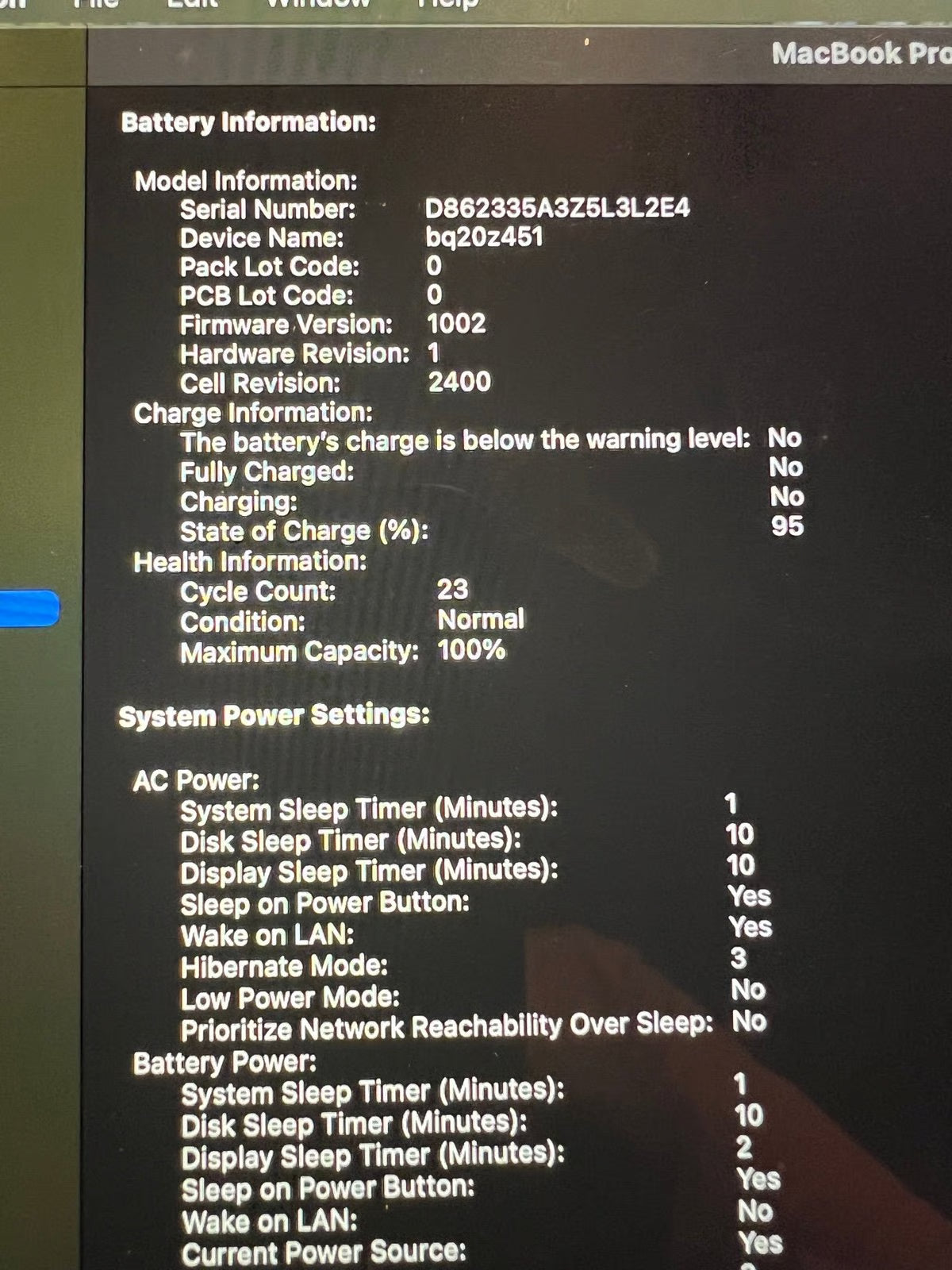 Apple macbook pro m2 8gb 512gb 5W88