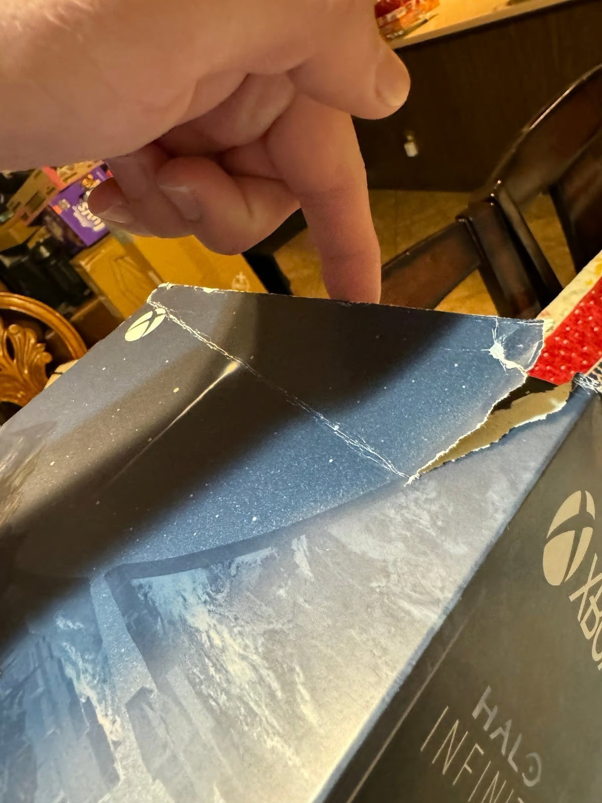 Xbox Series X Halo Infinite Limited Edition (check pictures for condition) 5E99