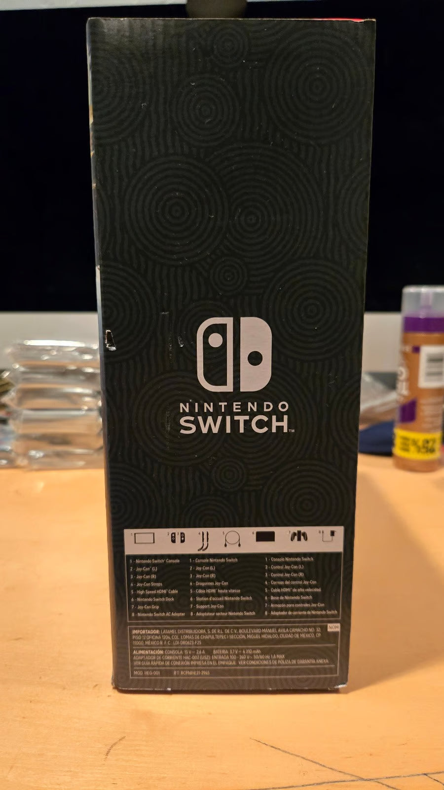 Zelda Tears of The Kingdom Nintendo switch oled 6W29