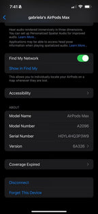 AirPod Max Space Grey plus accessories 2U71