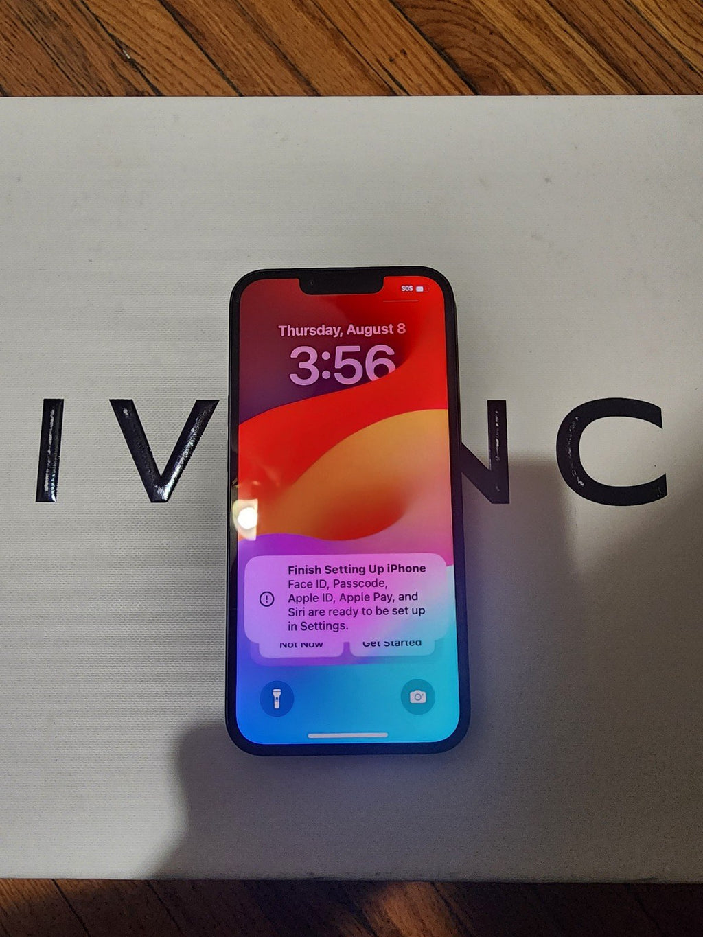 Apple iPhone 13 128 GB in Black T Mobile 1C88