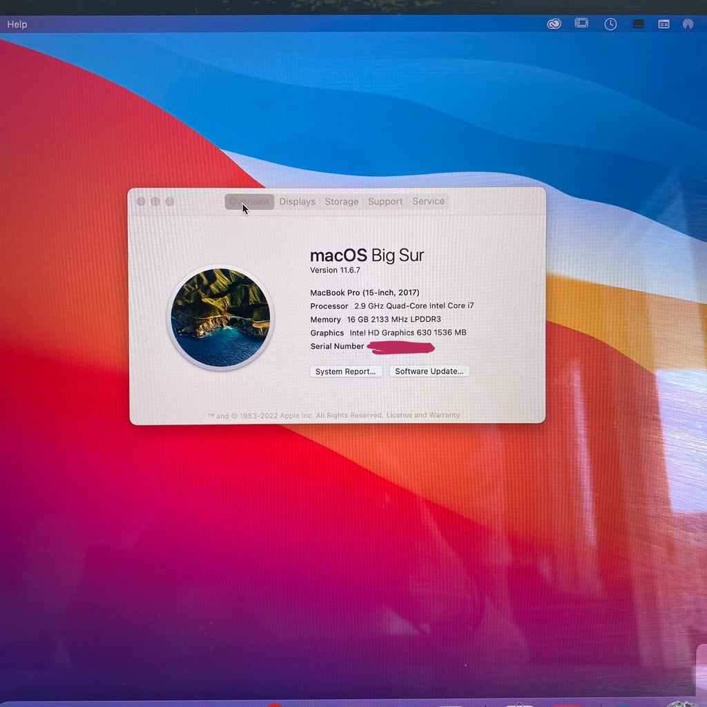 MacBook Pro 15-inch 7E77