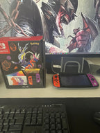 Like New Nintendo Switch OLED Pok茅mon Scarlet and Violet Video Game Console 5A87